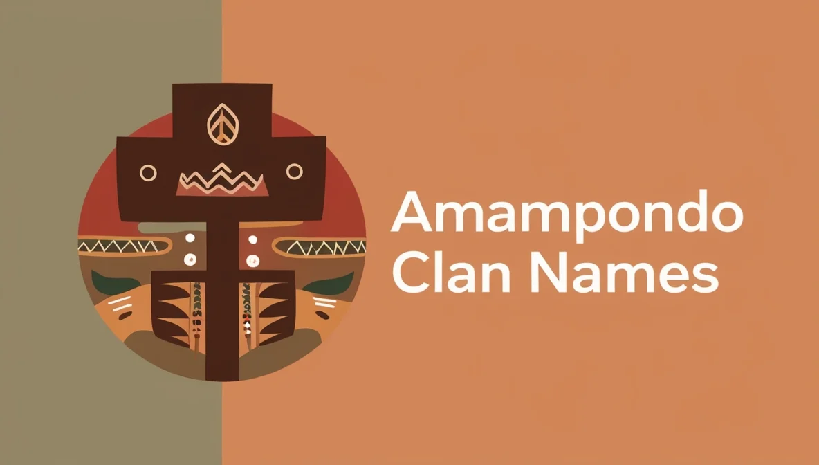 Amampondo Clan Names