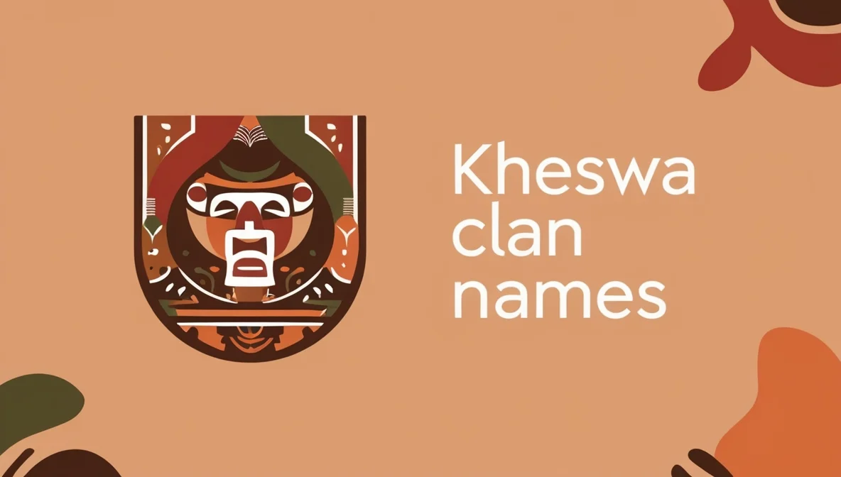 Kheswa Clan Names