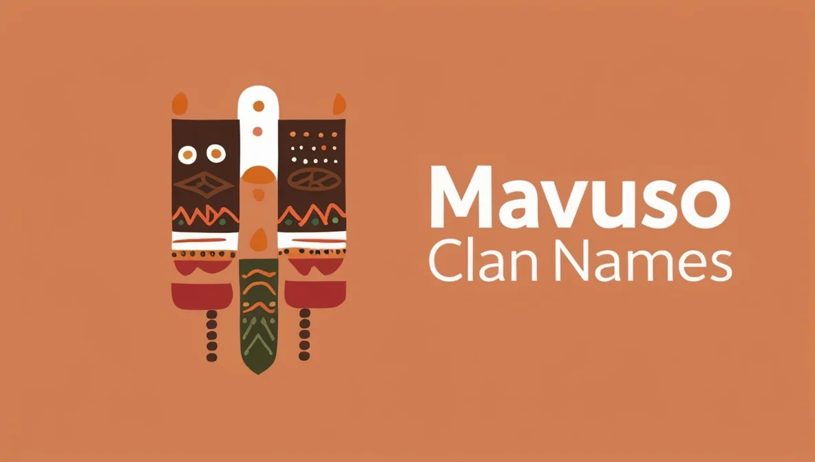 Mavuso Clan Names