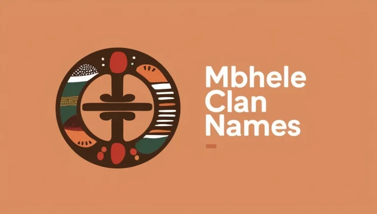 Mbhele Clan Names