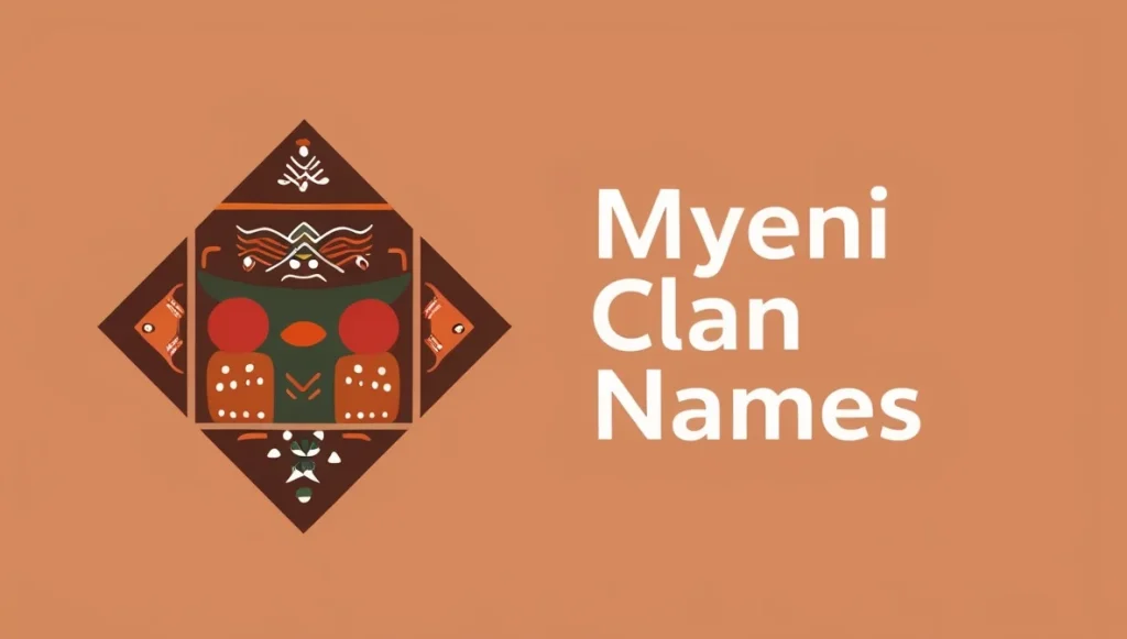 Myeni Clan Names