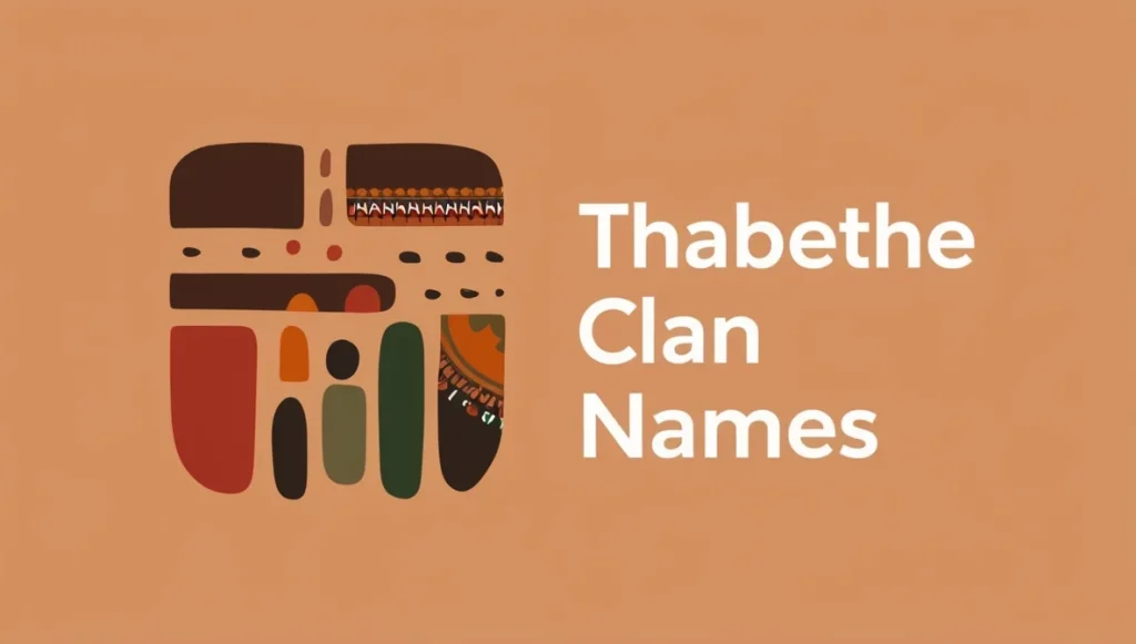 Thabethe Clan Names