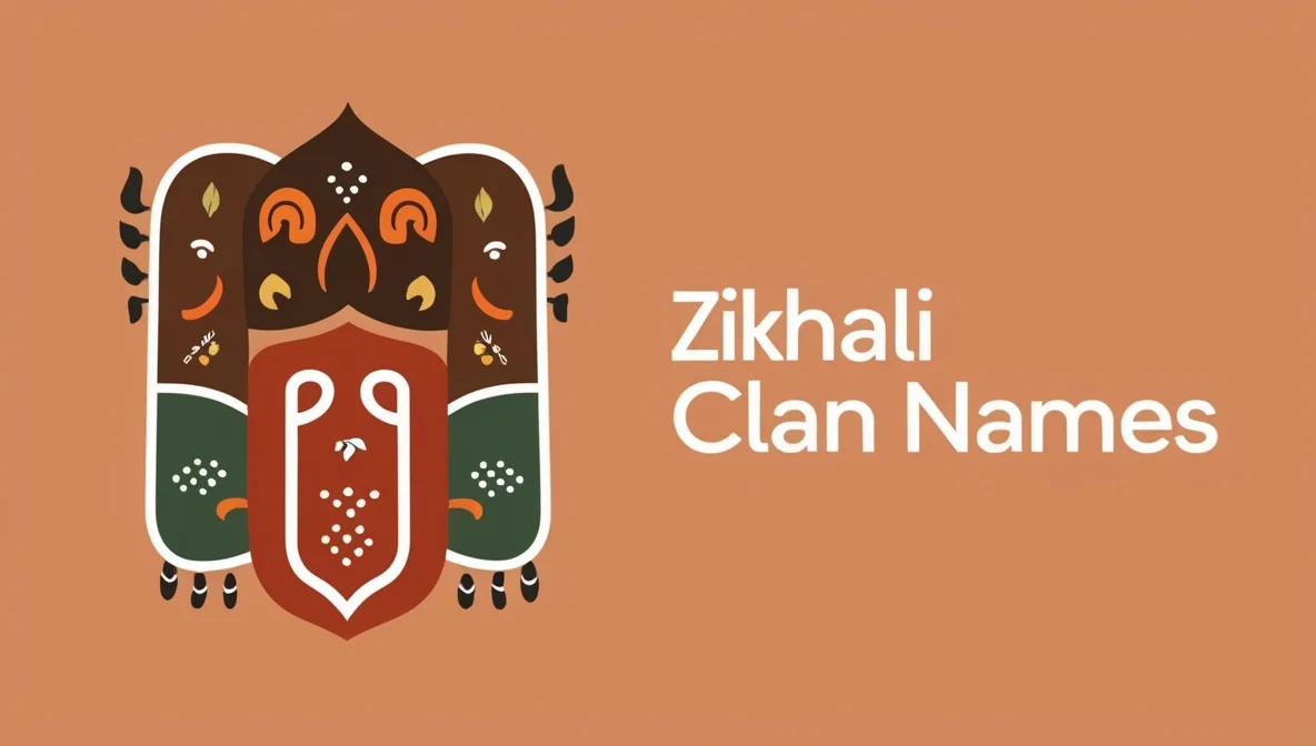 Zikhali Clan Names