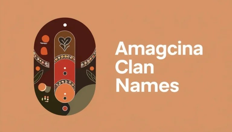 AmaGcina Clan Names