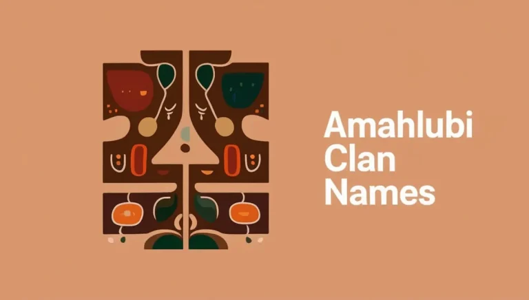 AmaHlubi Clan Names