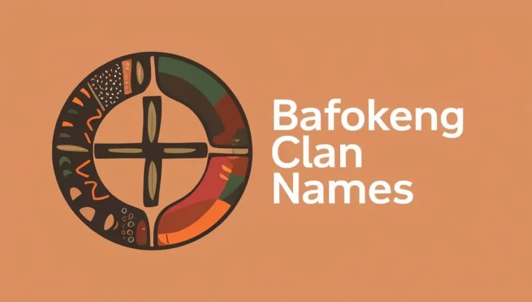 Bafokeng Clan Names