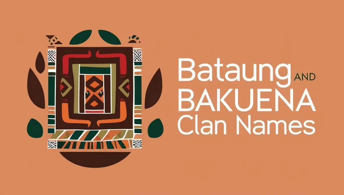 Bataung And Bakuena Clan Names