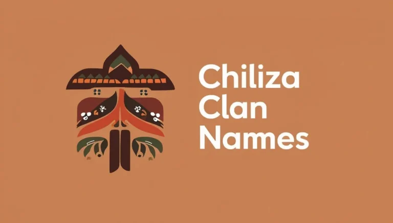 Chiliza Clan Names