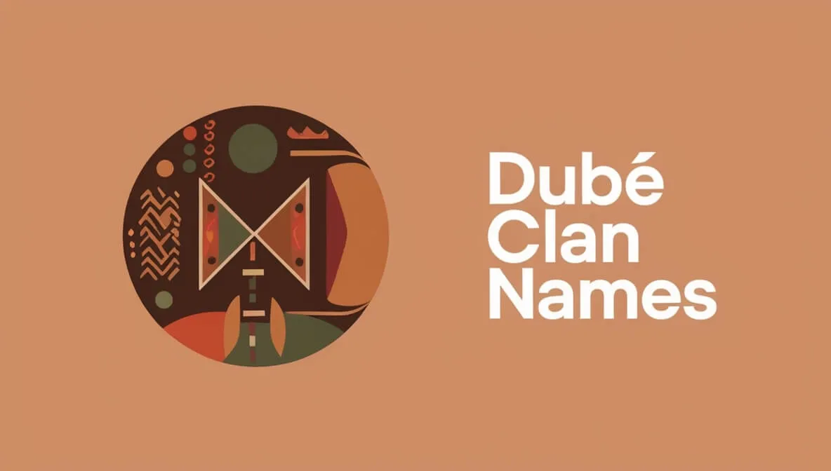 Dube Clan Names