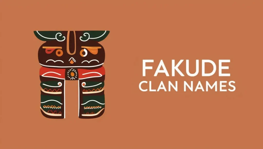 Fakude Clan Names