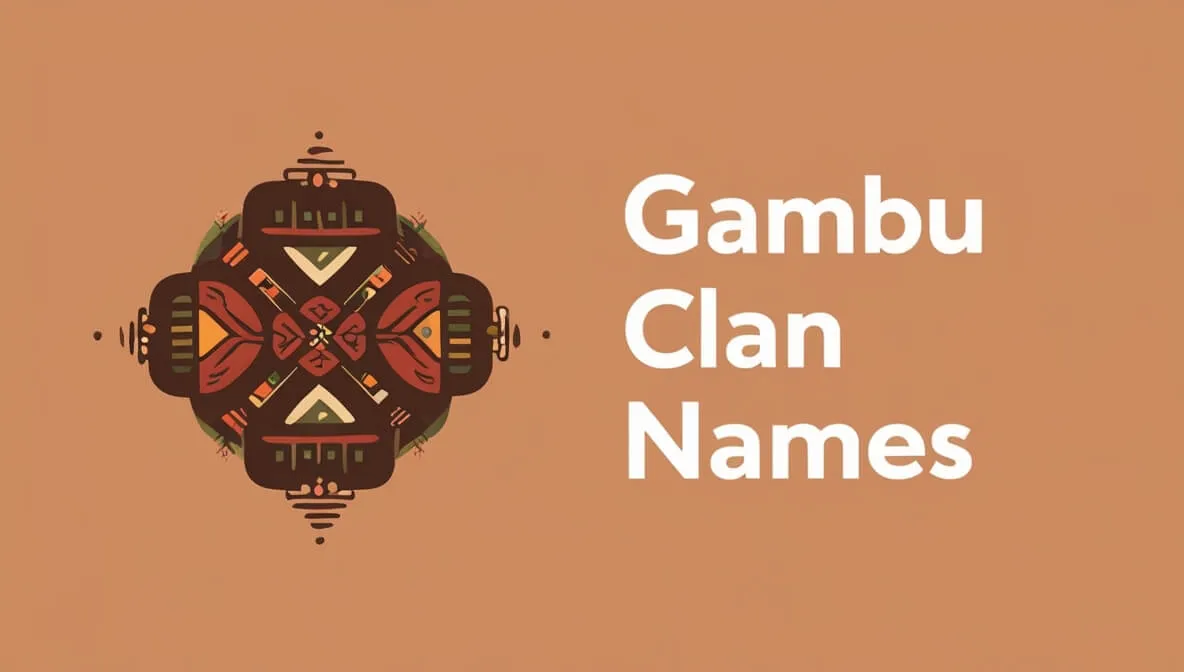 Gambu Clan Names