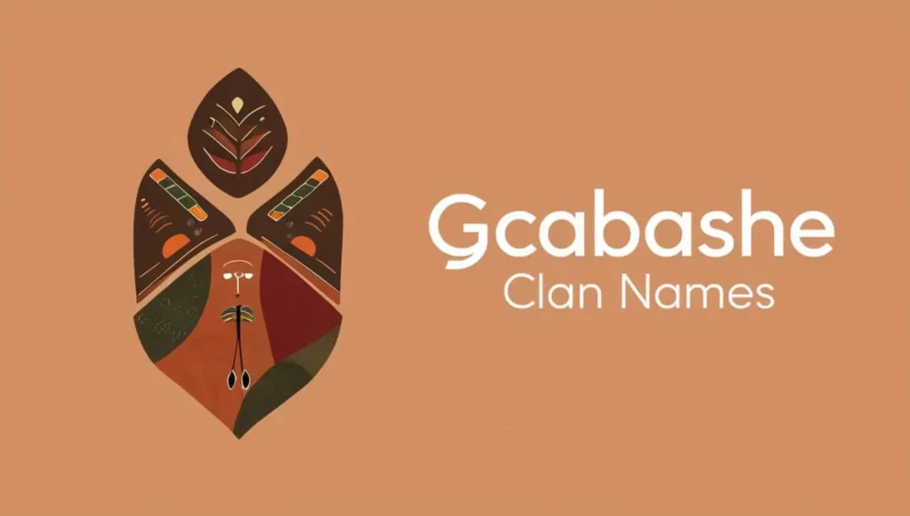 Gcabashe Clan Names