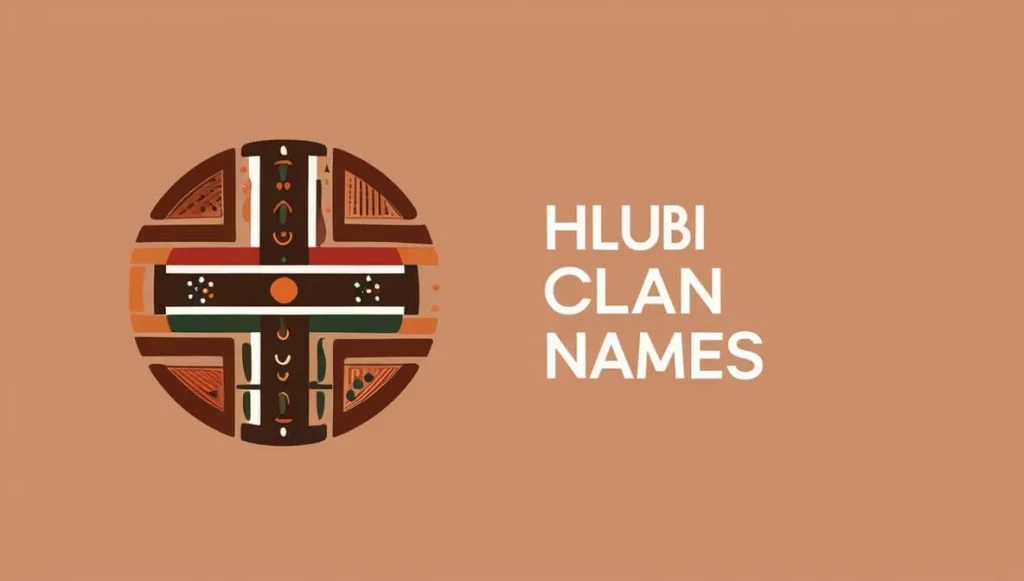 Hlubi Clan Names