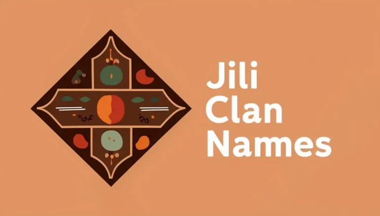 Jili Clan Names