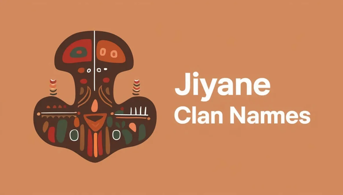 Jiyane Clan Names