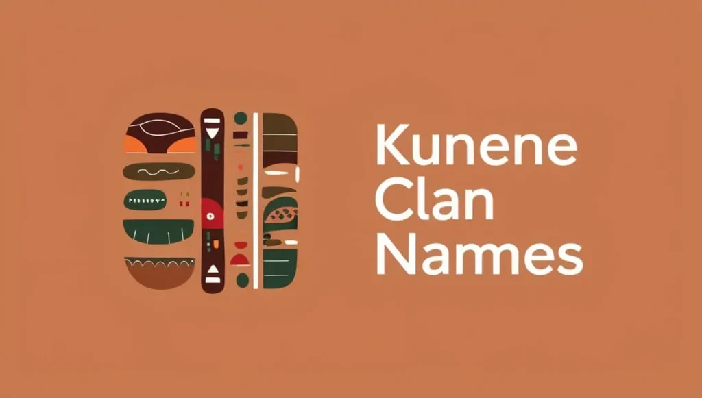 Kunene Clan Names