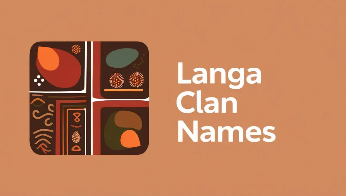 Langa Clan Names