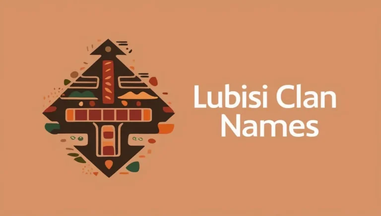 Lubisi Clan Names