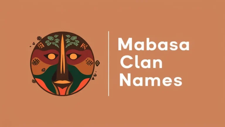 Mabasa Clan Names