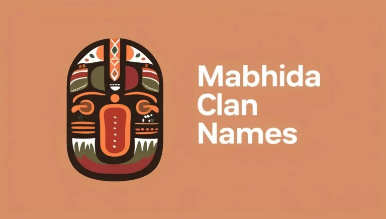 Mabhida Clan Names