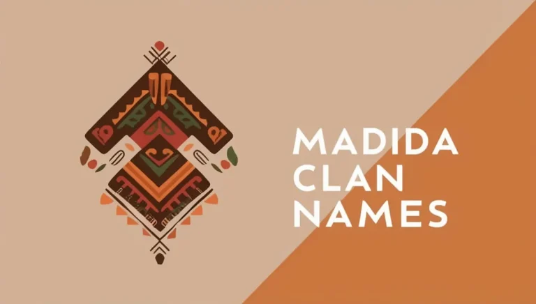 Madida Clan Names