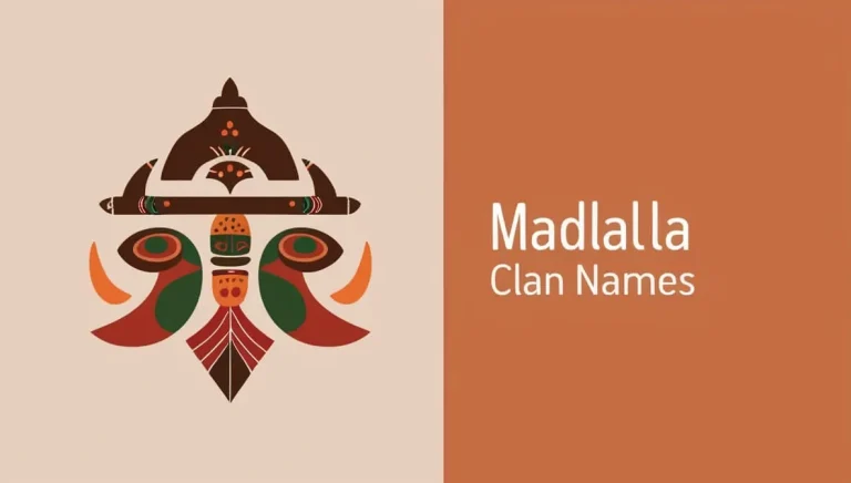 Madlala Clan Names