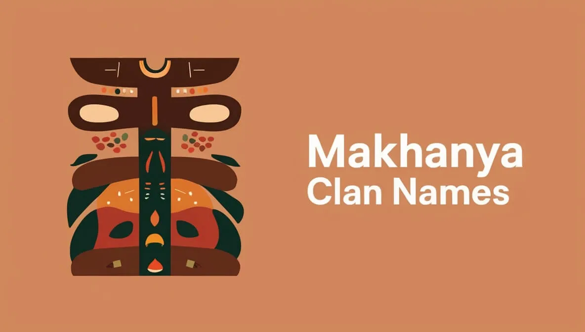 Makhanya Clan Names