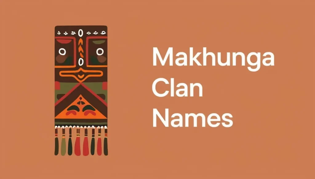 Makhunga Clan Names