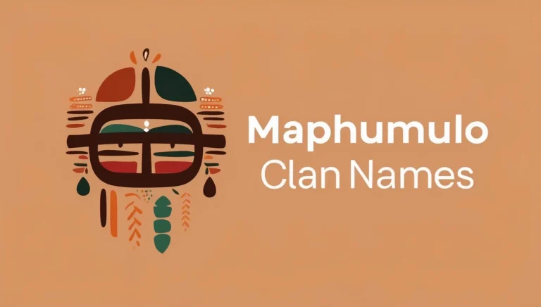 Maphumulo Clan Names