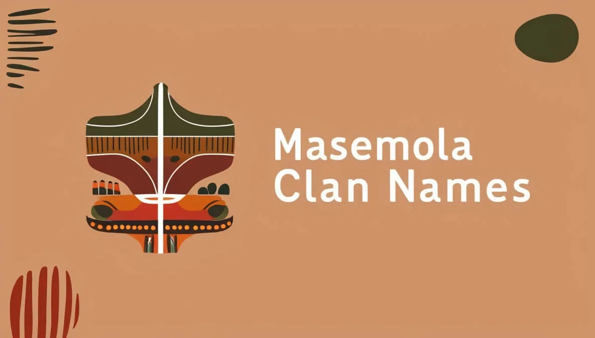 Masemola Clan Names