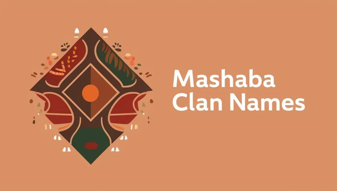 Mashaba Clan Names