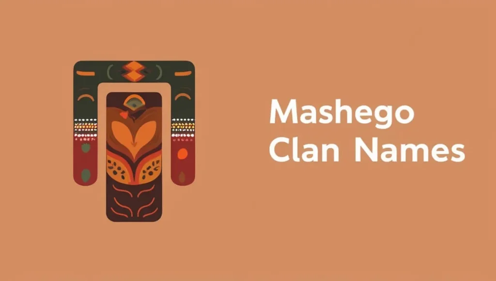 Mashego Clan Names