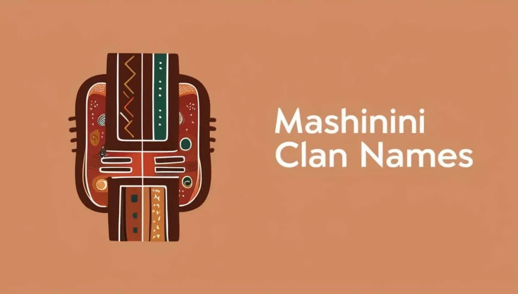 Mashinini Clan Names