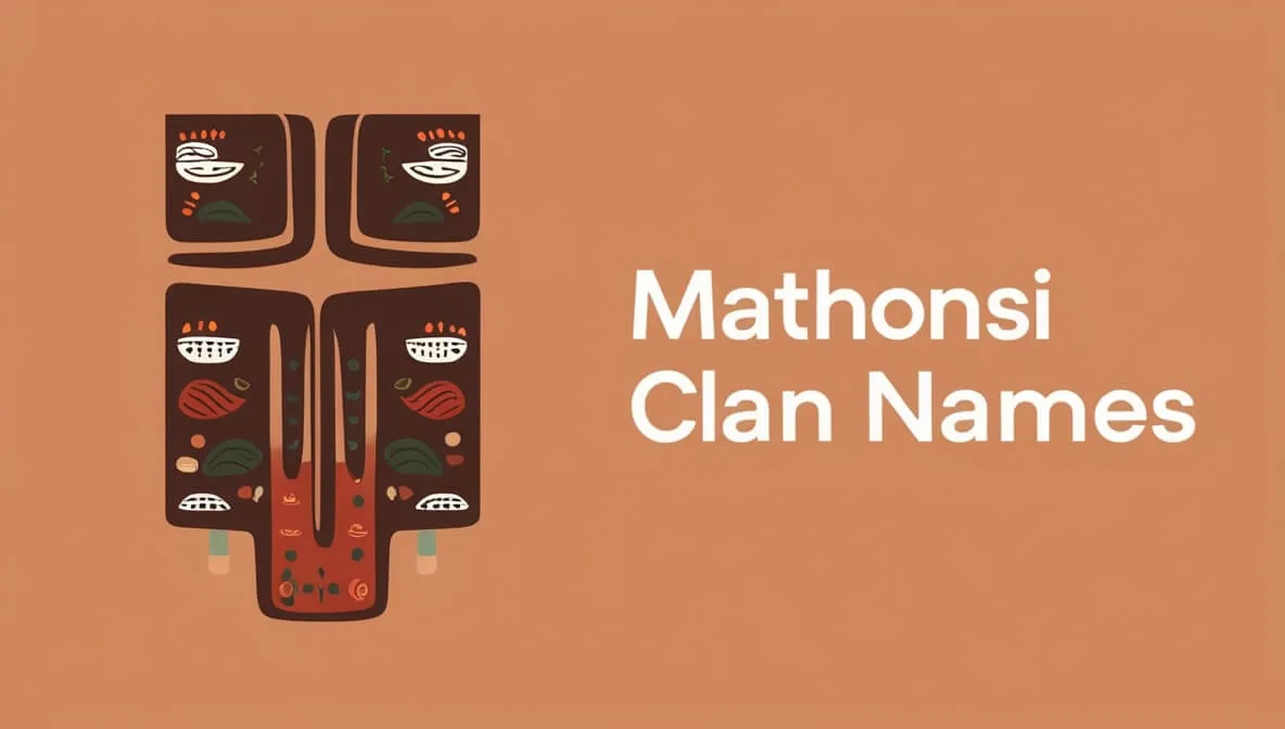 Mathonsi Clan Names