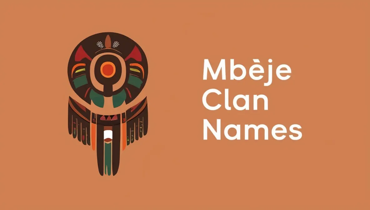 Mbeje Clan Names