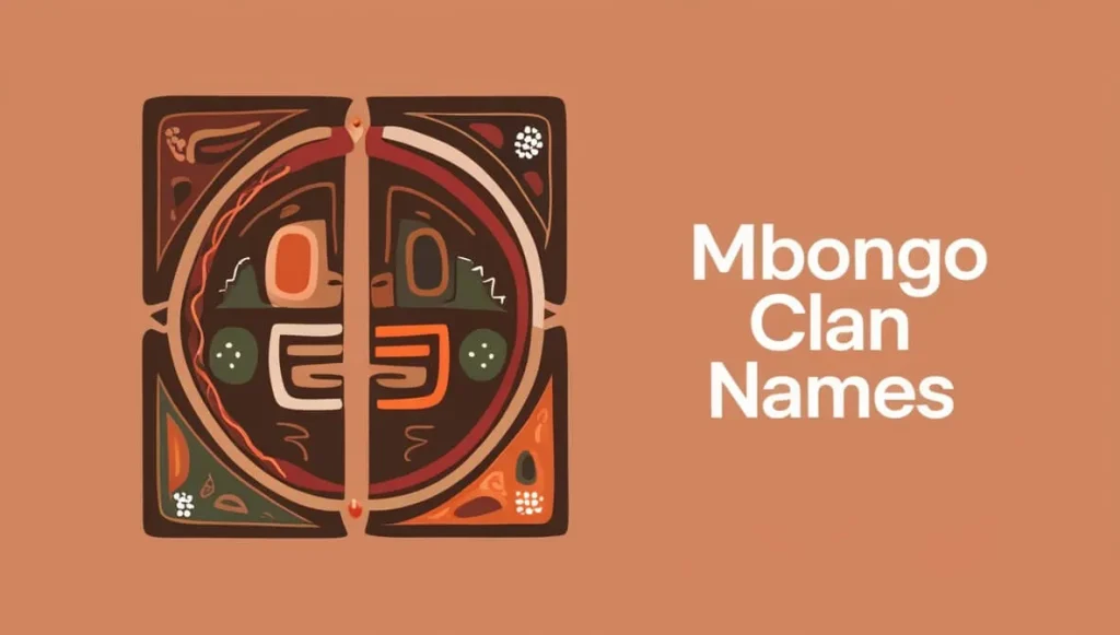 Mbongo Clan Names