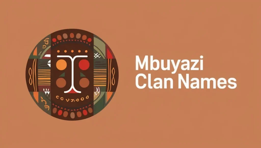 Mbuyazi Clan Names