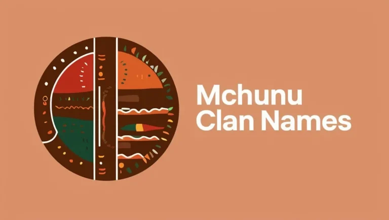 Mchunu Clan Names