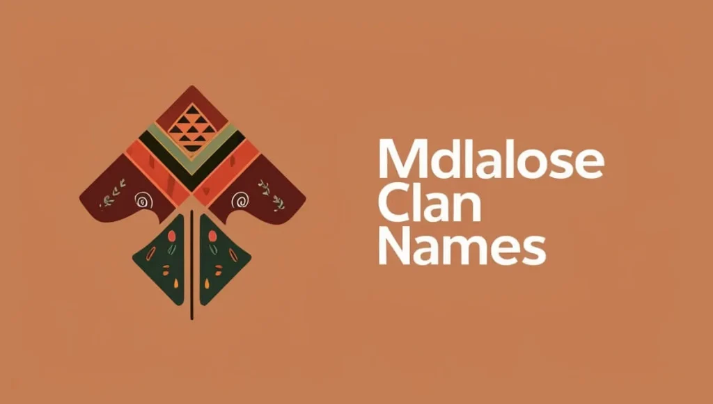 Mdlalose Clan Names