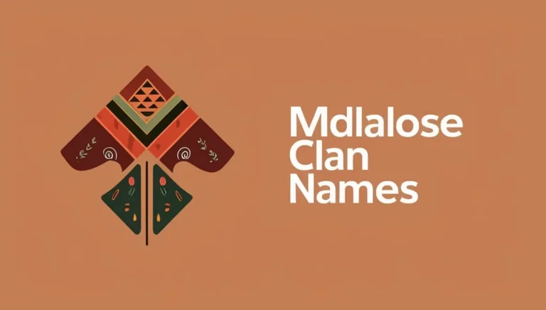 Mdlalose Clan Names