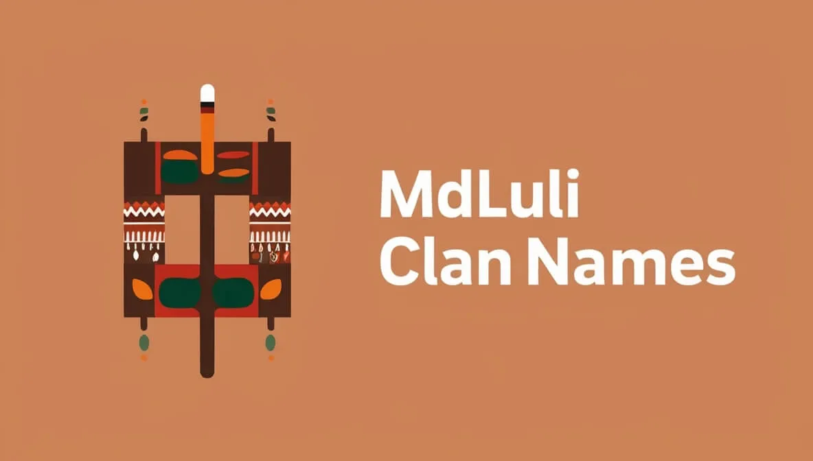 Mdluli Clan Names