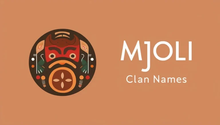 Mjoli Clan Names