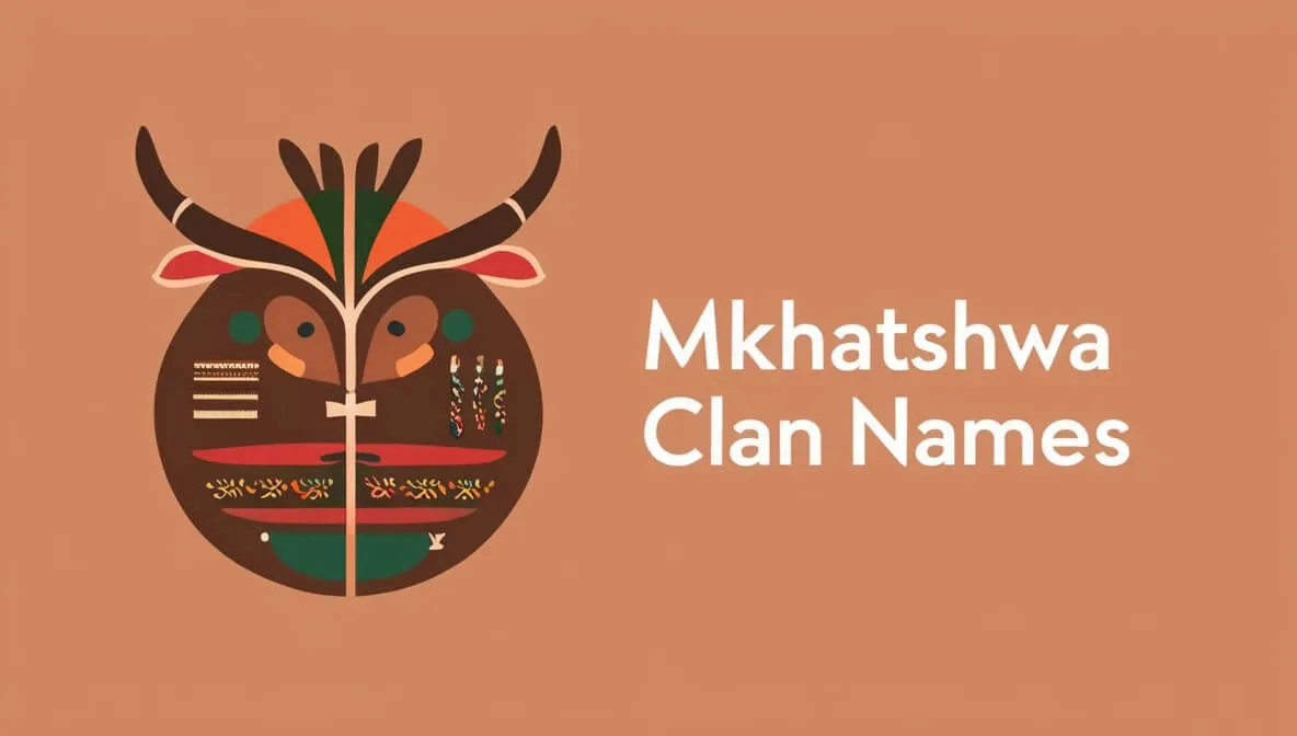 Mkhatshwa Clan Names