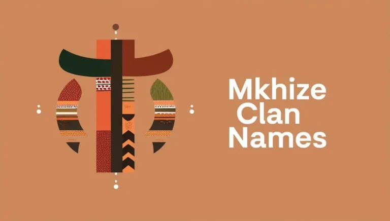 Mkhize Clan Names