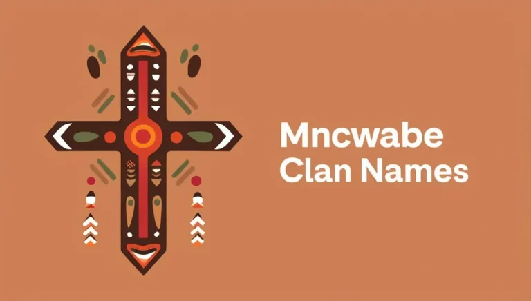 Mncwabe Clan Names