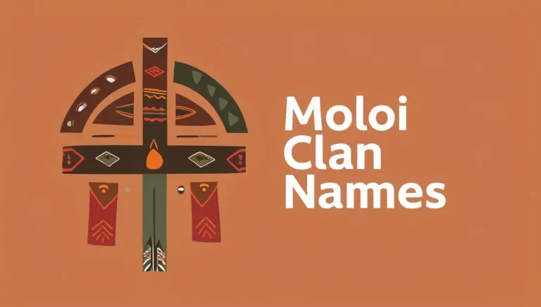 Moloi Clan Names