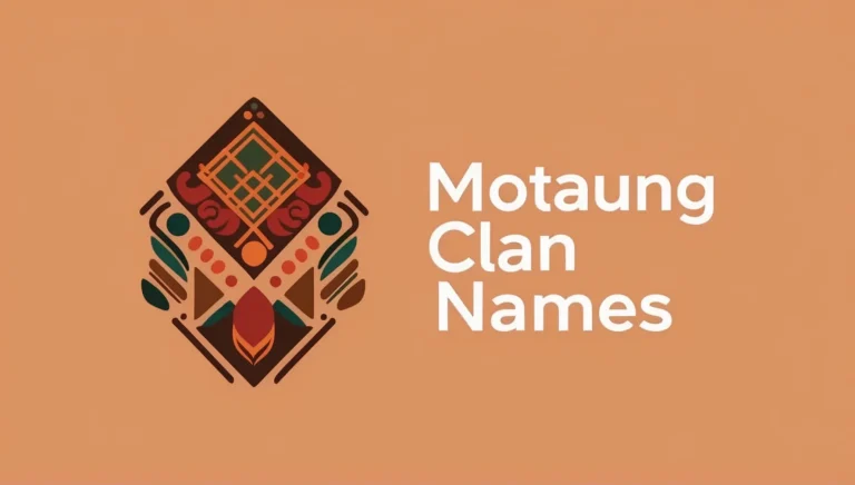 Motaung Clan Names