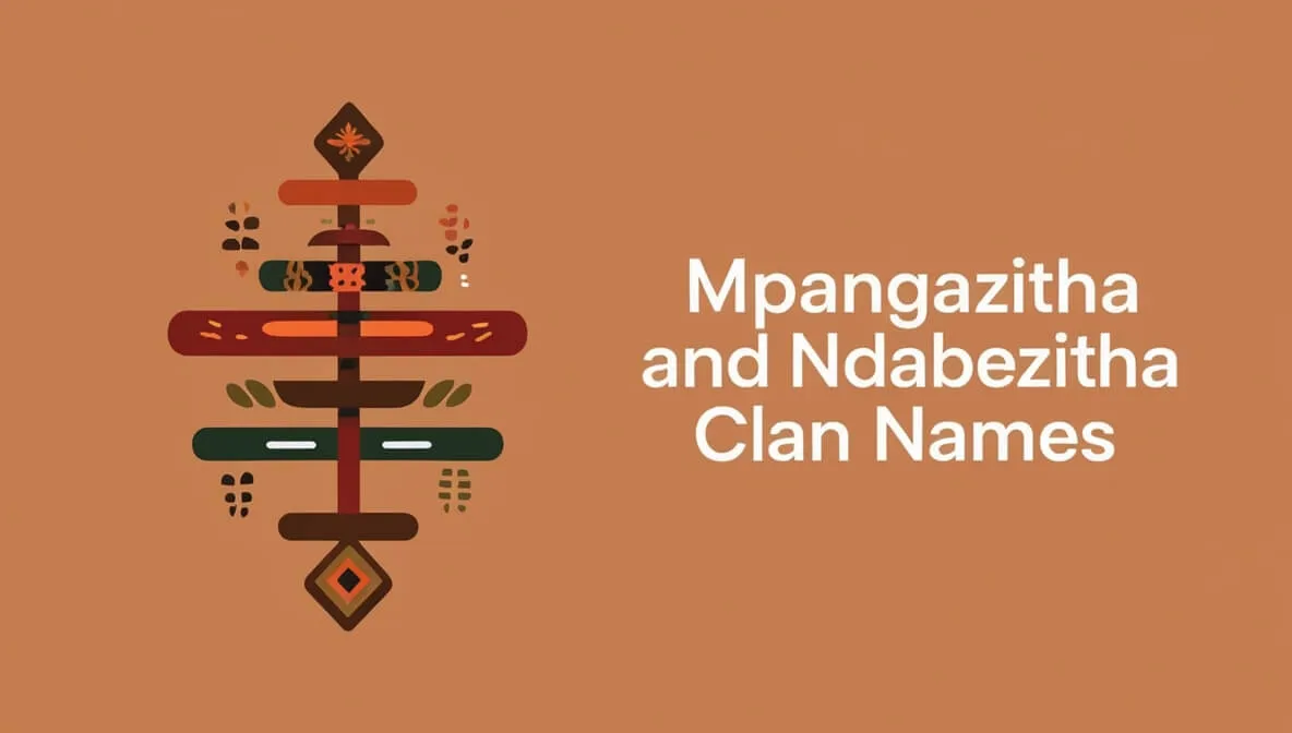 Mpangazitha and Ndabezitha Clan Names