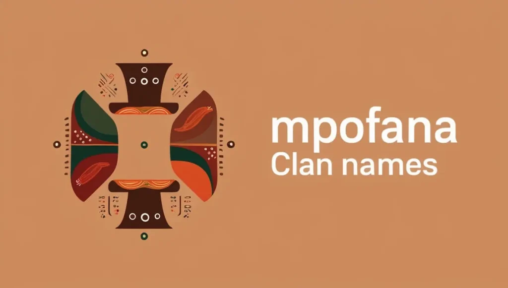 Mpofana Clan Names