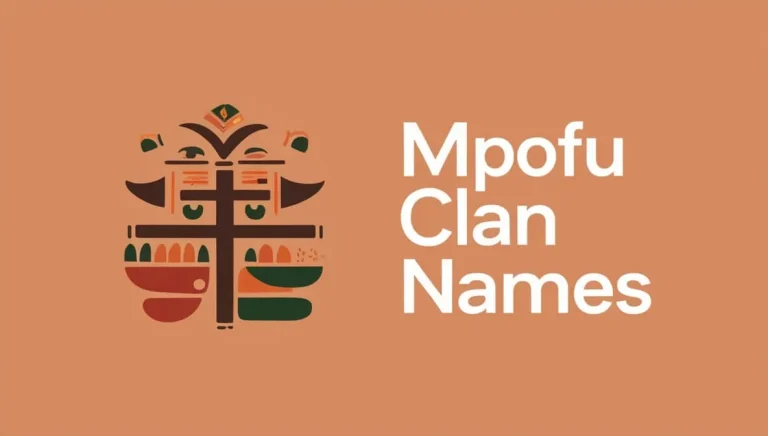 Mpofu Clan Names